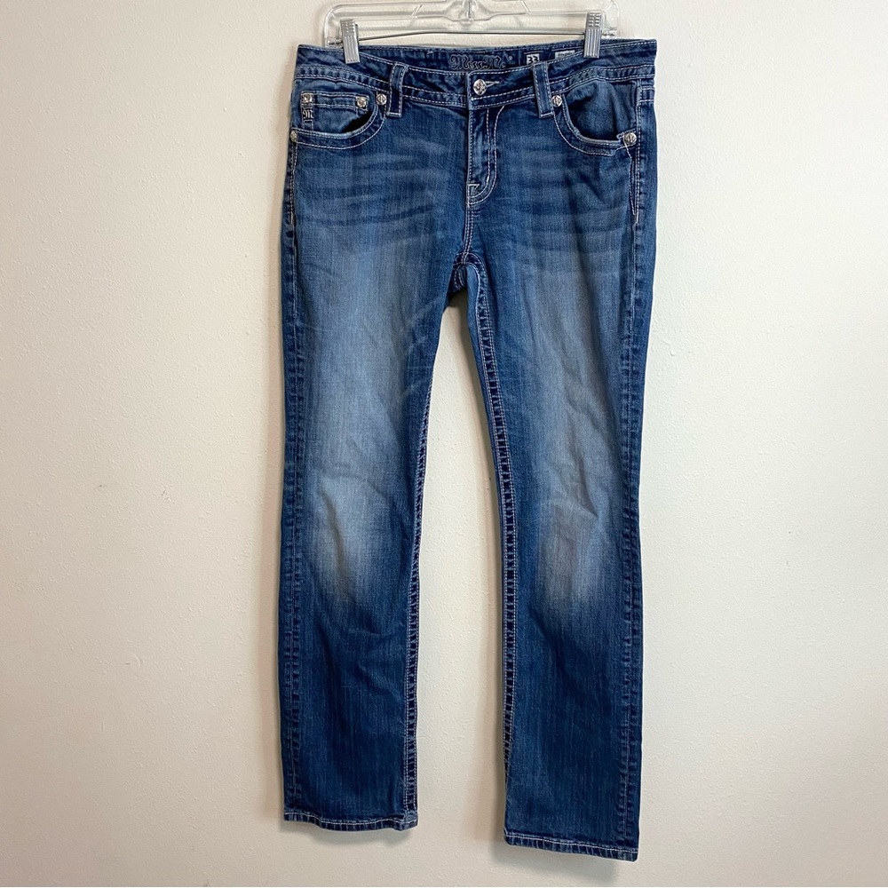 Miss Me Signature Straight Jeans Size 33